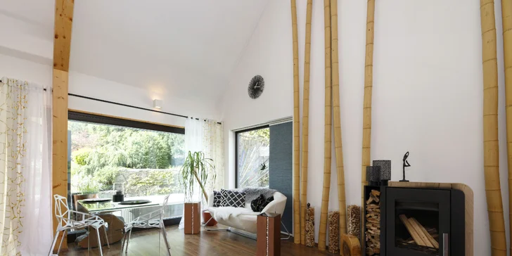 Buďte pár dní len spolu: romantický pobyt v luxusnej chate so saunou, vírivkou, cryo vaňou a krbom