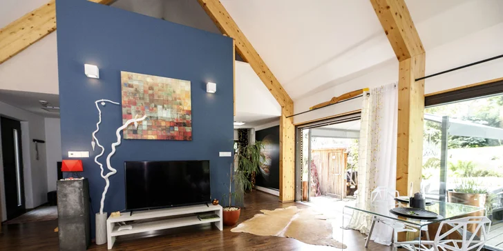 Buďte pár dní len spolu: romantický pobyt v luxusnej chate so saunou, vírivkou, cryo vaňou a krbom