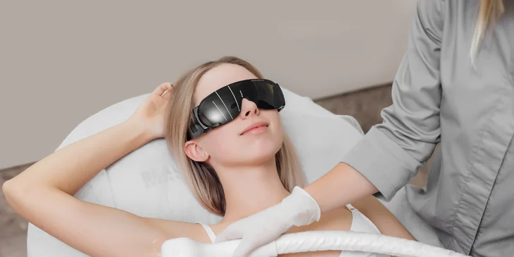 Laserová epilácia: horná pera, podpazušie, predlaktie, bikiny, predkolenie, nohy aj kombinované varianty