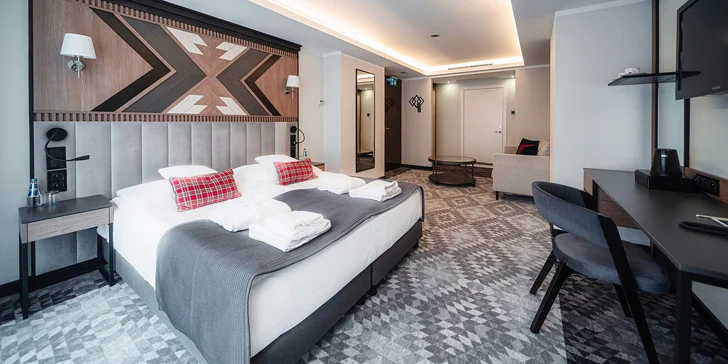 Wellness pobyt v Zakopanom: 5* hotel so stravou, privátny vstup do SPA, len 200 m od ulice Krupówki