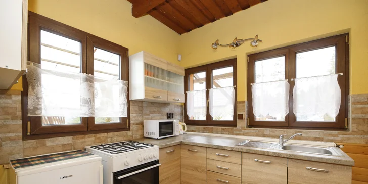 Dovolenka v chatovej osade na Lipne: vybavené apartmány pre 5 osôb a Lipno card