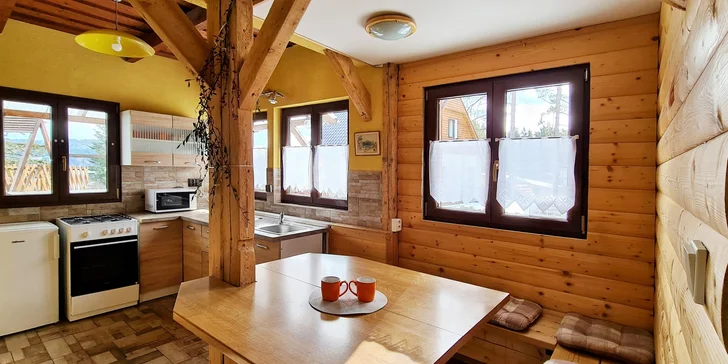 Dovolenka v chatovej osade na Lipne: vybavené apartmány pre 5 osôb a Lipno card