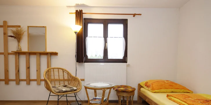 Dovolenka v chatovej osade na Lipne: vybavené apartmány pre 5 osôb a Lipno card