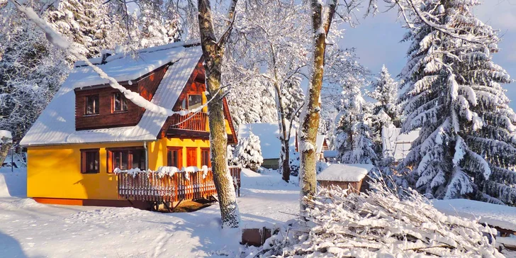 Dovolenka v chatovej osade na Lipne: vybavené apartmány pre 5 osôb a Lipno card