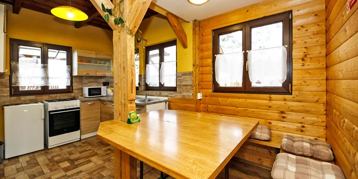 Dovolenka v chatovej osade na Lipne: vybavené apartmány pre 5 osôb a Lipno card