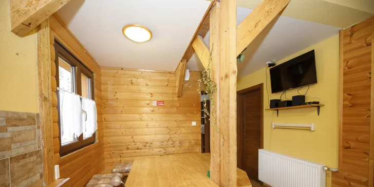 Dovolenka v chatovej osade na Lipne: vybavené apartmány pre 5 osôb a Lipno card