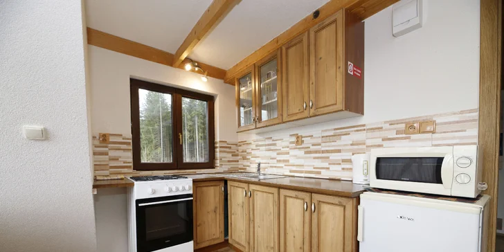 Dovolenka v chatovej osade na Lipne: vybavené apartmány pre 5 osôb a Lipno card