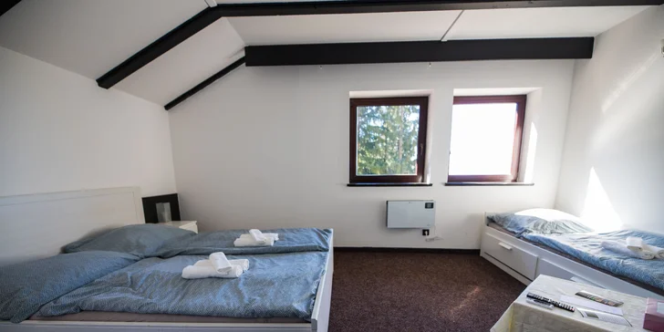 Novo zrekonštruovaný Lovecký Zámoček nad Liberecom pre 2–4 výletníkov aj s raňajkami