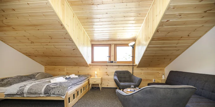Relax v Beskydách: raňajky alebo polpenzia, privátne wellness aj pivný kúpeľ