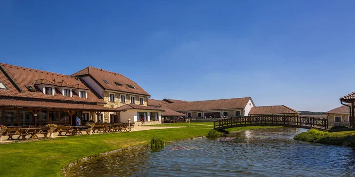 Dámska jazda pre 2 – 4 osoby: polpenzia s moravským prívlastkovým vínom a proseccom, wellness a procedúry