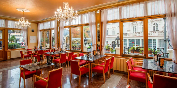 Relaxačný pobyt v Karlových Varoch: jedlo, wellness aj procedúry