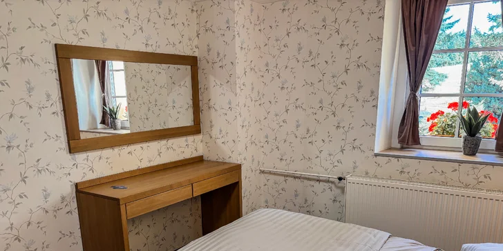 Útulný penzión na pomedzí Krušných hôr a Českosaského Švajčiarska, vrátane raňajok