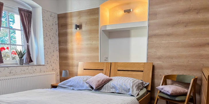 Útulný penzión na pomedzí Krušných hôr a Českosaského Švajčiarska, vrátane raňajok