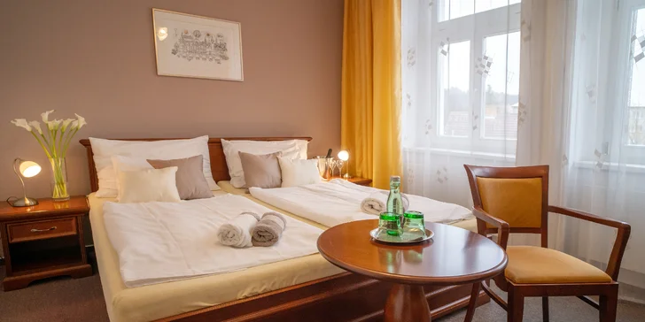 Dizajnový hotel v Písku: reštaurácia zameraná na lokálne suroviny, polpenzia, degustačné večere aj wellness