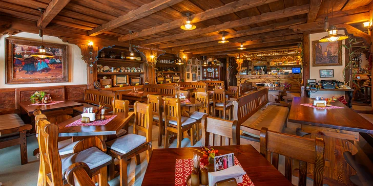 Otvorený voucher v hodnote 20, 30 alebo 50 € do reštaurácie Stodola v Smokovci