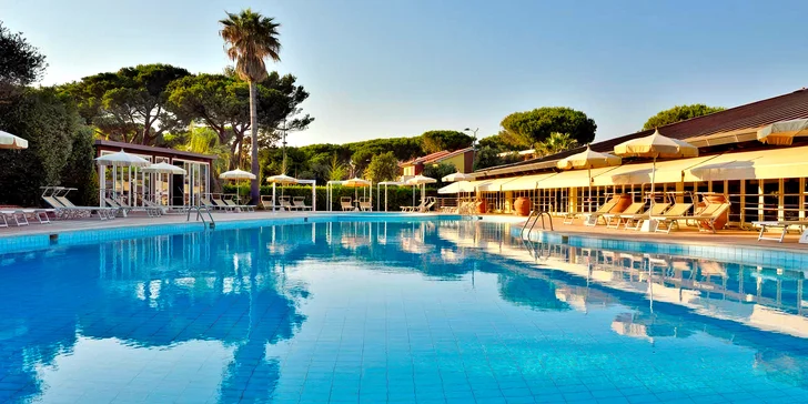 4* pobyt v Toskánsku: raňajky alebo polpenzia, hotel 100 m od piesočnatej pláže a v lete detský miniklub
