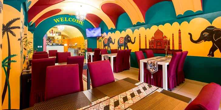 Darčekový voucher do indickej reštaurácie Taj Mahal