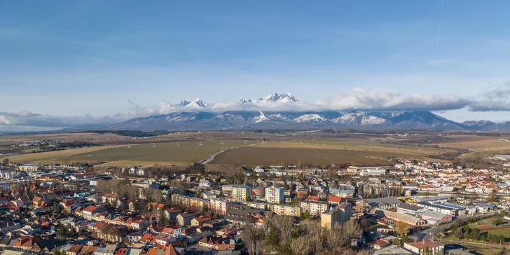 Aktívna dovolenka vo Vysokých Tatrách pre pár či rodinu s raňajkami: apartmány blízko Thermal Parku Vrbov