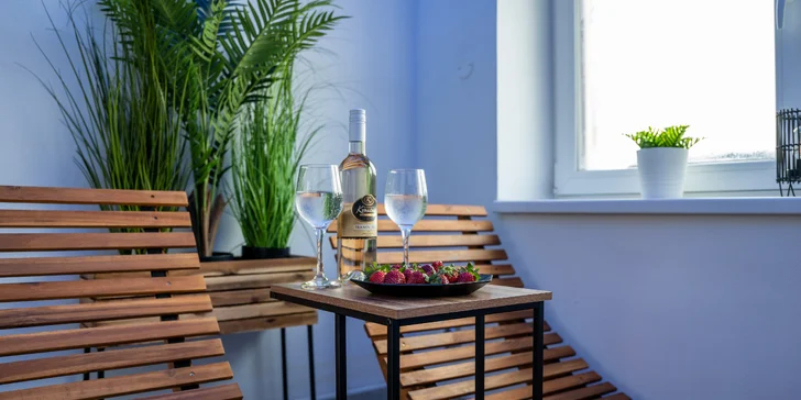 Jeseníky: apartmány až pre 8 osôb v bývalom zámku, možnosť raňajok na izbu aj privátneho wellness