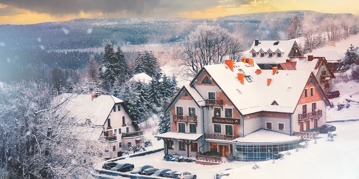 Poľská strana Orlických hôr: neobmedzený wellness, strava a skvelé vybavenie pre deti
