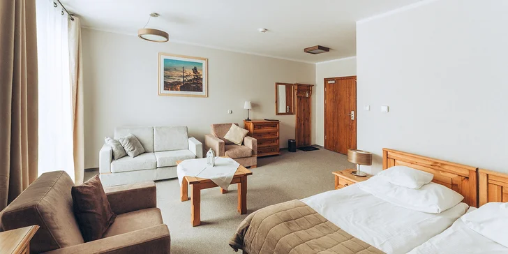 Poľská strana Orlických hôr: neobmedzený wellness, strava a skvelé vybavenie pre deti