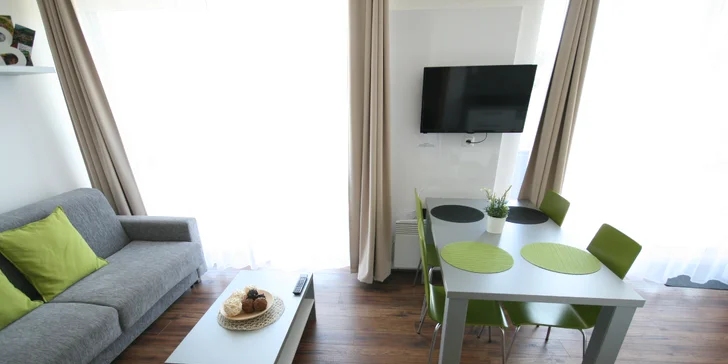 Do Lednice v páre alebo s rodinou: luxusné apartmány neďaleko zámku a kúpeľov