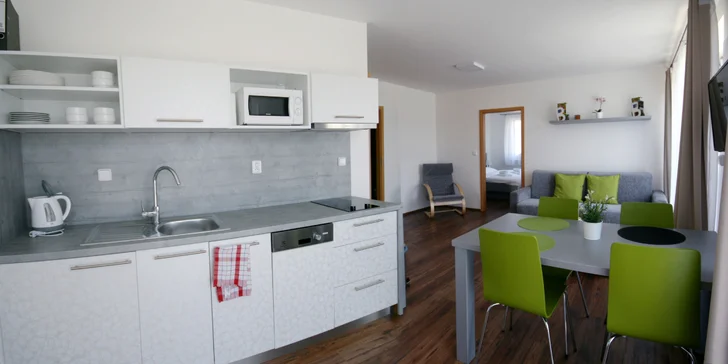 Do Lednice v páre alebo s rodinou: luxusné apartmány neďaleko zámku a kúpeľov