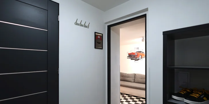 Originálny autoapartmán na Pálave: miestne víno a hydromasážna vaňa na izbe