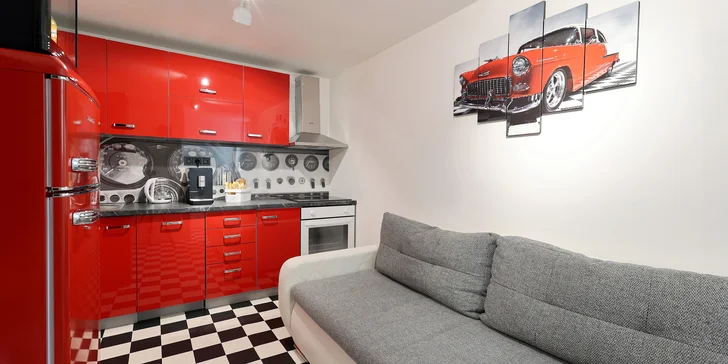 Originálny autoapartmán na Pálave: miestne víno a hydromasážna vaňa na izbe