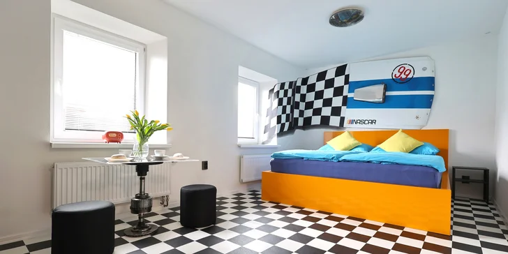 Originálny autoapartmán na Pálave: miestne víno a hydromasážna vaňa na izbe