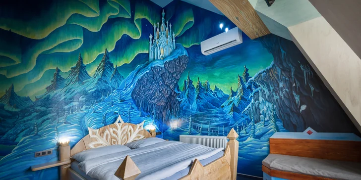 Peklo Čertovina - Kocourkov: nový luxusný VIP apartmán s vírivou vaňou, polpenzia, herňa aj animačný program