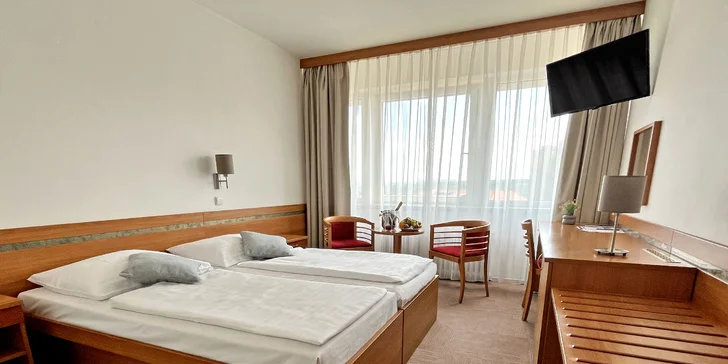 Pobyt v kongresovom hoteli v Prahe s raňajkami, 100 m od metra Budějovická