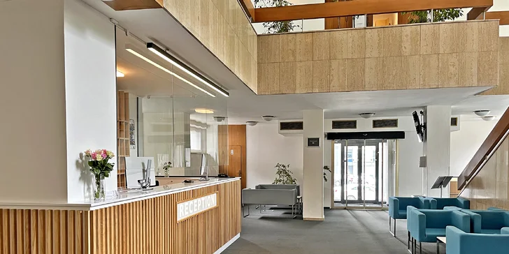 Pobyt v kongresovom hoteli v Prahe s raňajkami, 100 m od metra Budějovická