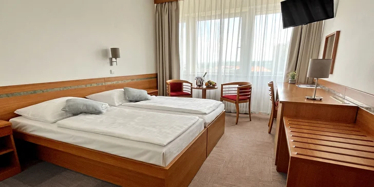 Pobyt v kongresovom hoteli v Prahe s raňajkami, 100 m od metra Budějovická