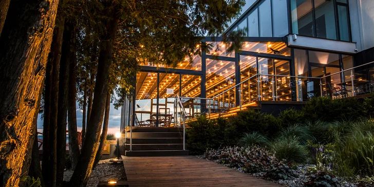 Hotel so 4* na brehu Zemplínskej Šíravy s wellness, polpenziou aj neobmedzenou konzumáciou vína