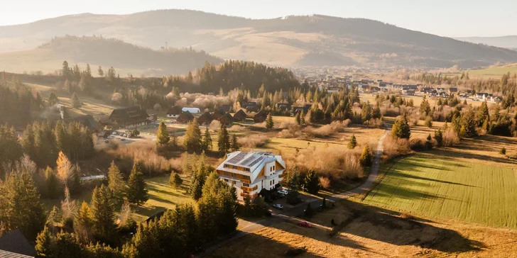 Pobyt v penzióne v Zuberci s exteriérovým mini wellness a raňajkami: v okolí hory i termálne pramene