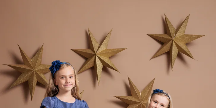 Profesionálne vianočné fotenie v ateliéri: 5 alebo 15 upravených digitálnych fotografií