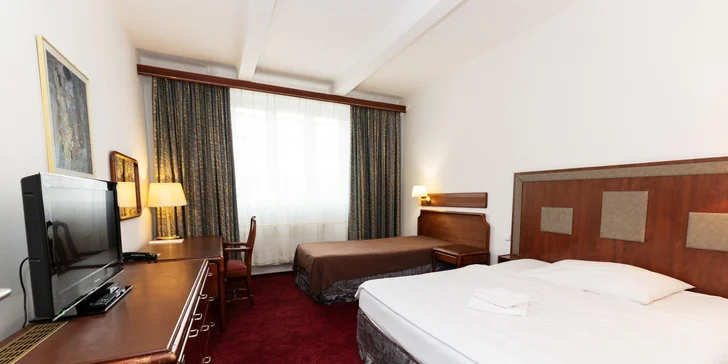 Pohodový oddych v Benešove: raňajky alebo polpenzia a športové aktivity aj wellness