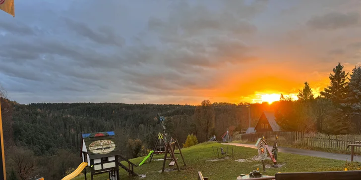 Pobyt v srdci Českého Švajčiarska: raňajky, 3-chodová večera aj privátne wellness