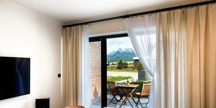 Pobyt v apartmánoch pod Tatrami: raňajky a wellness