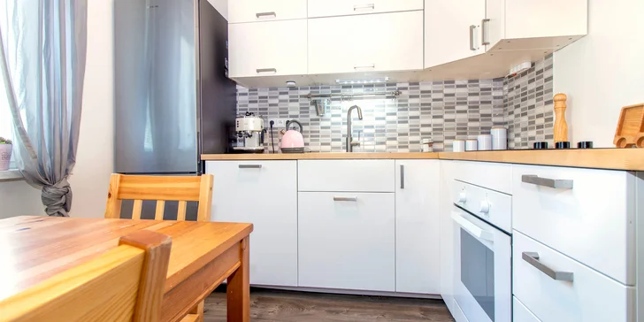 Krásne vybavený apartmán neďaleko Lysé hory až pre 5 osôb