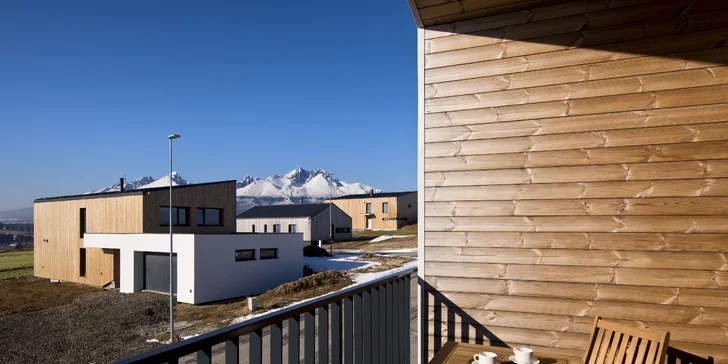 Nové apartmány v Malom Slavkove s raňajkami, wellness aj nádhernými výhľadmi na Tatry