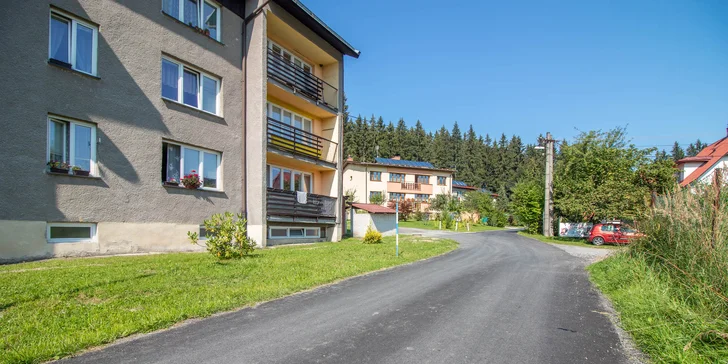 Krásne vybavený apartmán neďaleko Lysé hory až pre 5 osôb