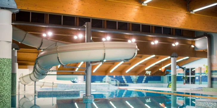 Wellness hotel na Lipně: raňajky a neobmedzene aquapark a saunový svet