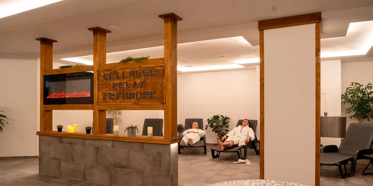 Wellness hotel na Lipně: raňajky a neobmedzene aquapark a saunový svet