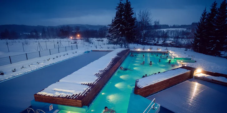 Wellness hotel na Lipně: raňajky a neobmedzene aquapark a saunový svet