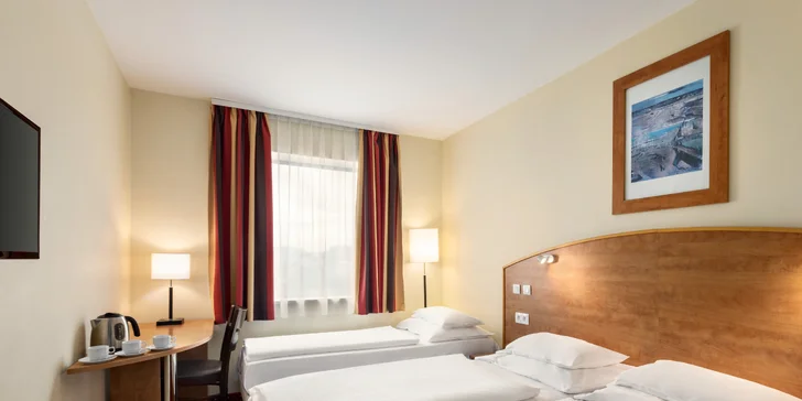 Hotel s raňajkami v Prahe: za pamiatkami aj na nákupy, lokalita pri Chodovskej pevnosti