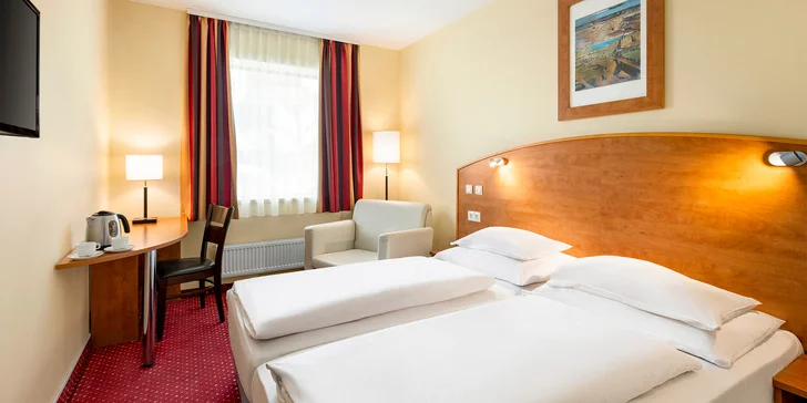 Hotel s raňajkami v Prahe: za pamiatkami aj na nákupy, lokalita pri Chodovskej pevnosti