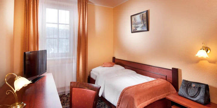 Pobyt v luxusnom rezorte v Mariánskych Lázňach: jedlo, wellness a až 16 procedúr