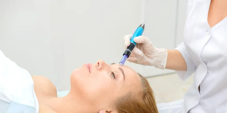 Čistenie pleti s chemickým peelingom, mezoterapia či plazmalifting